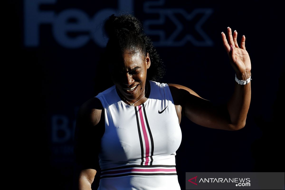 Serena Williams kembali berkompetisi di Italia