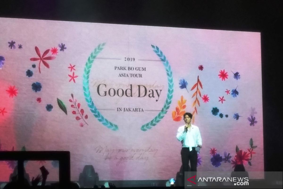 Jumpa penggemar Park Bo-Gum ala konser musik