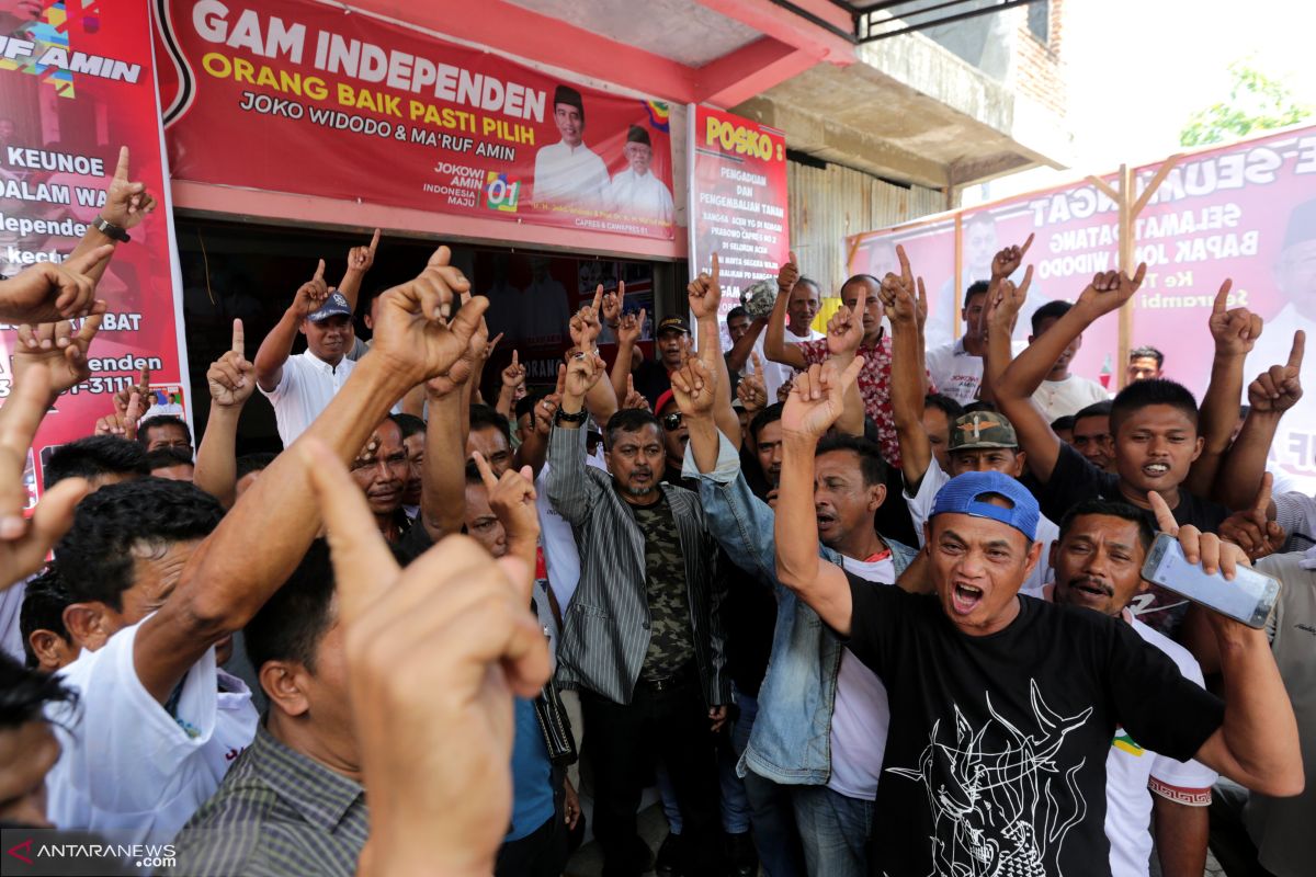Perkumpulan mantan dan kombatan GAM siap menangkan Jokowi-Ma'ruf