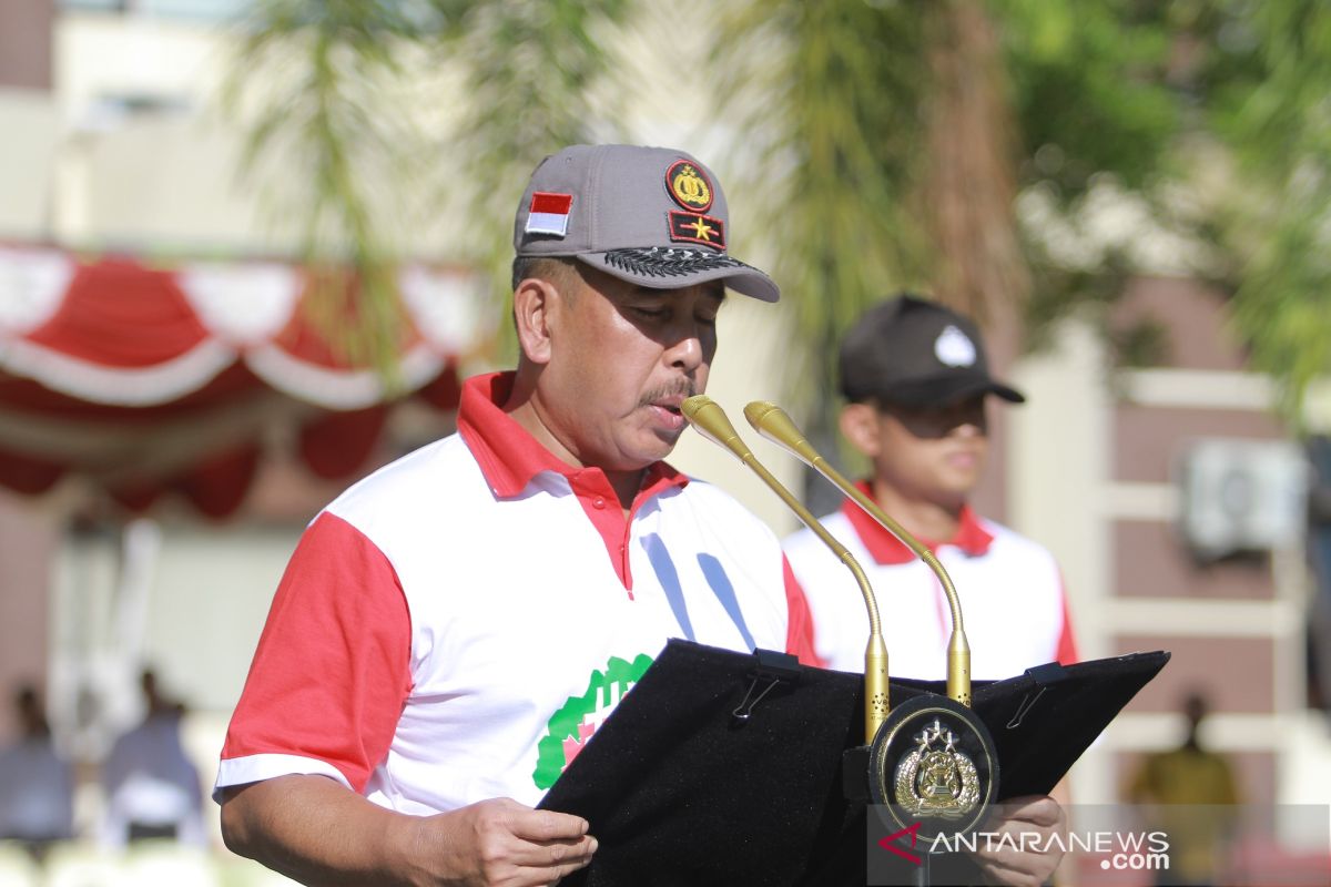 Polda Gorontalo Berkomitmen Ciptakan Penerimaan Anggota Berintegritas