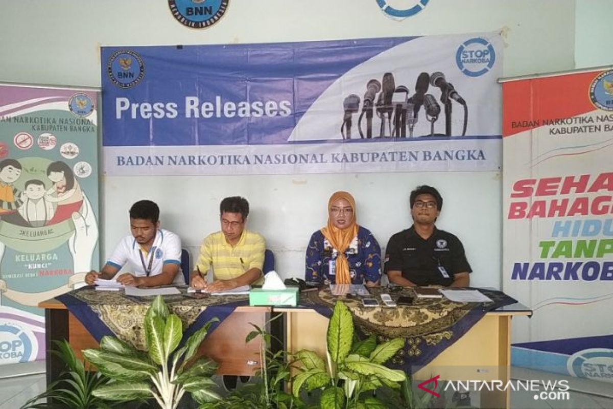 BNNK Bangka komitmen laksanakan Inpres Nomor 6 Tahun 2018