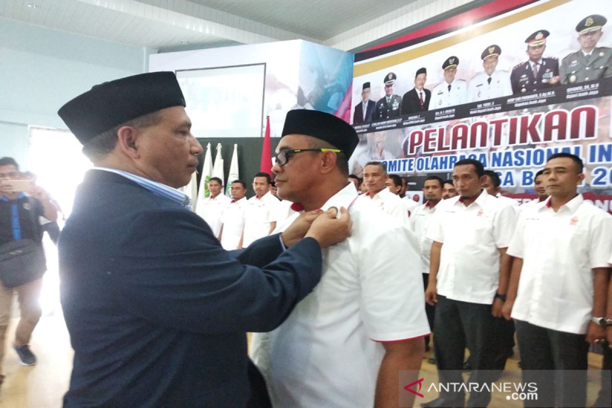 T Irfan TB jabat Ketua KONI Aceh Jaya