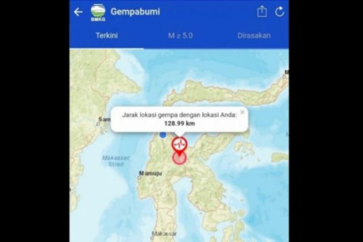 Gempa  Sulut Karena Deformasi Lempeng Laut Maluku