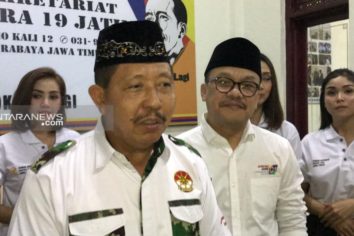 Cakra 19 Jatim Siap Menangkan Jokowi-Amin di Tapal Kuda dan Madura