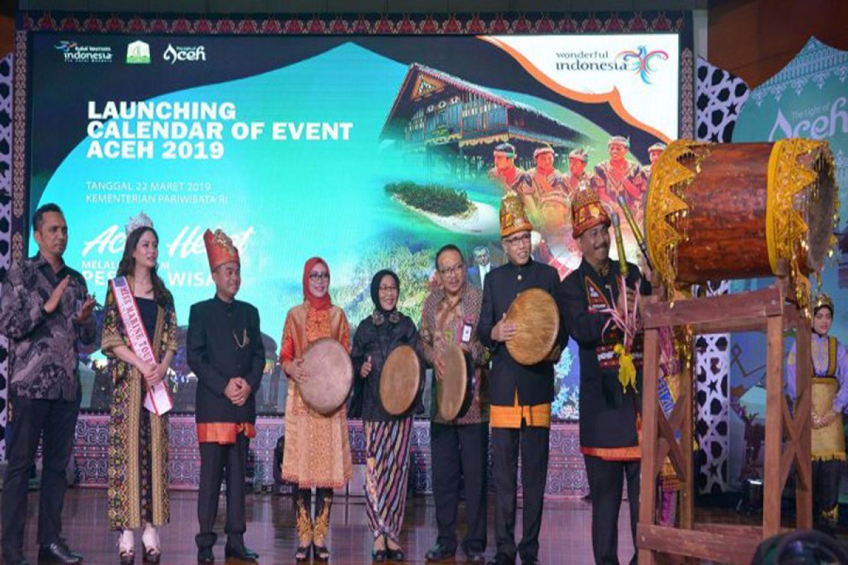 Tourism Minister launches Aceh Calendar of Events 2019