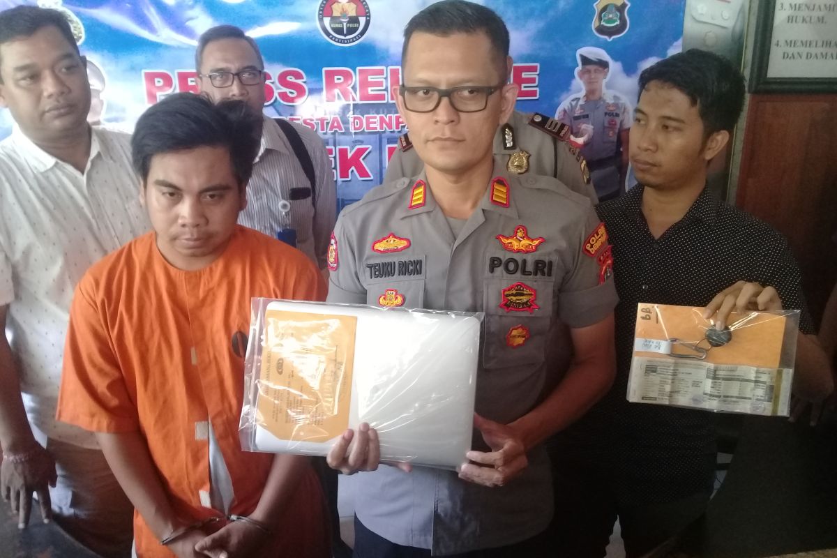 Polsek Kuta bekuk pencuri laptop milik staf PBB