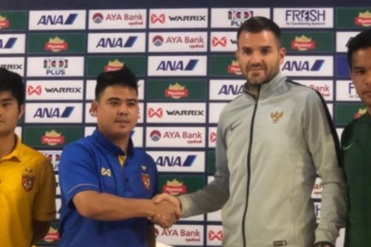 Debut manis Simon McMenemy, skuat Garuda libas Myanmar 2-0