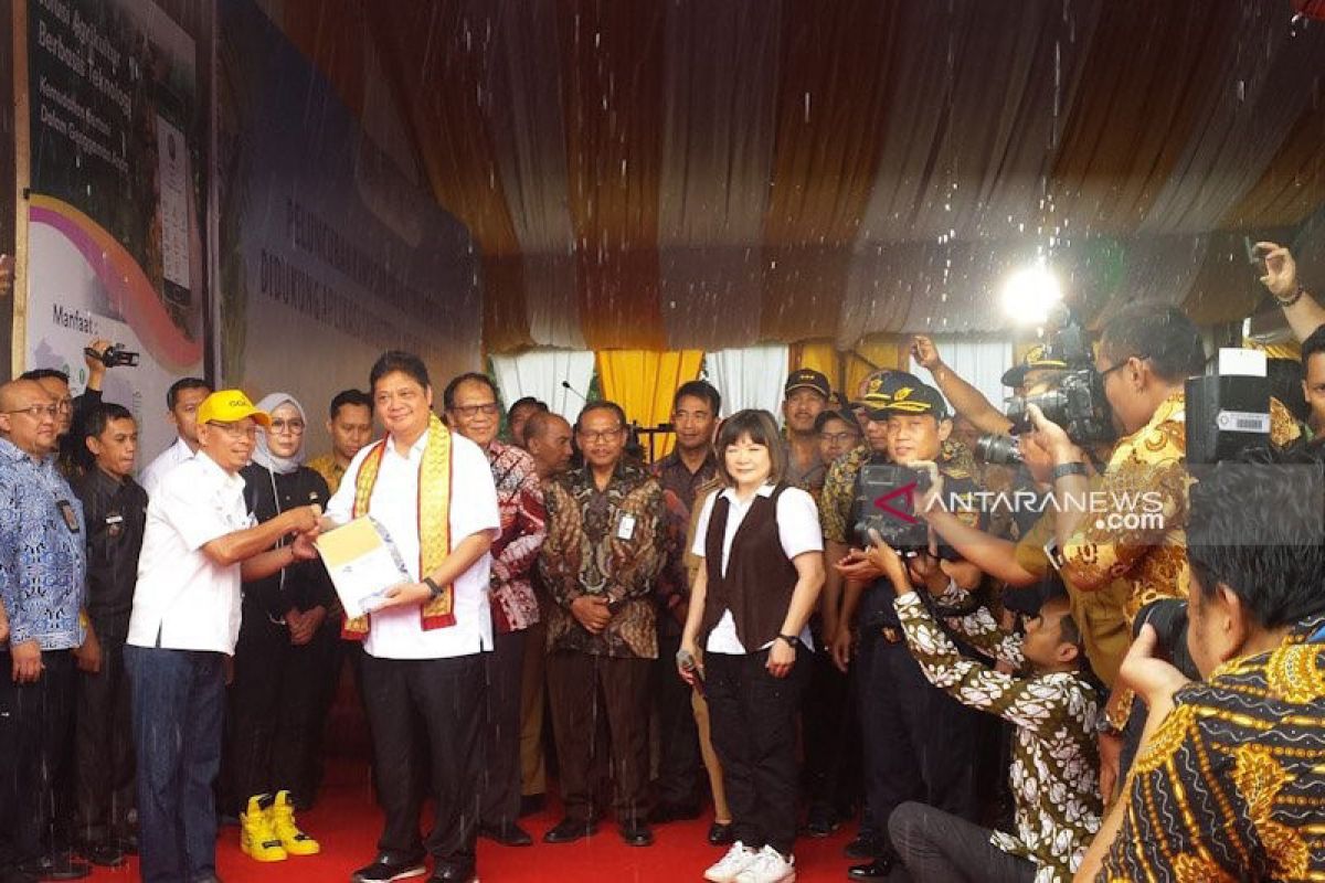 Menperin saksikan peluncuran kawasan industri hortikultura Tanggamus