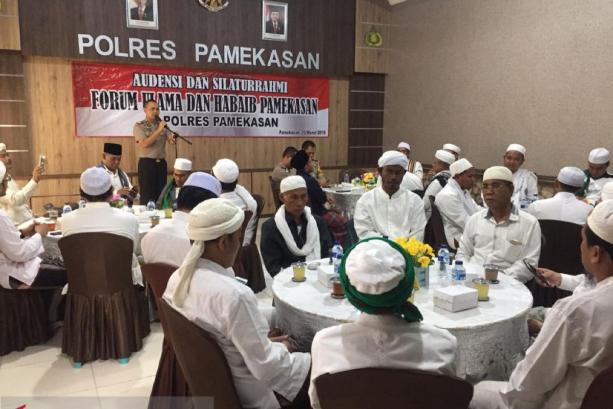 Ulama-habib Pamekasan komitmen dukung pemilu berkualitas