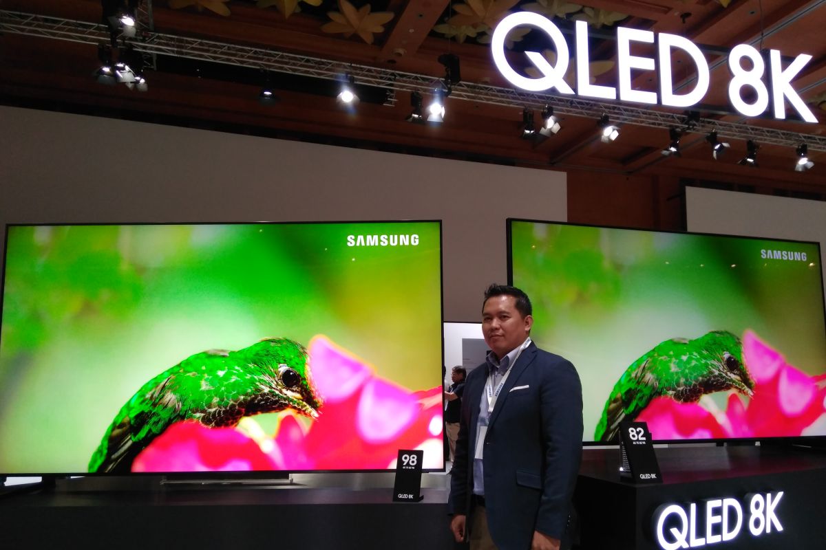 Samsung siap pasarkan TV seharga Rp1,5 miliar