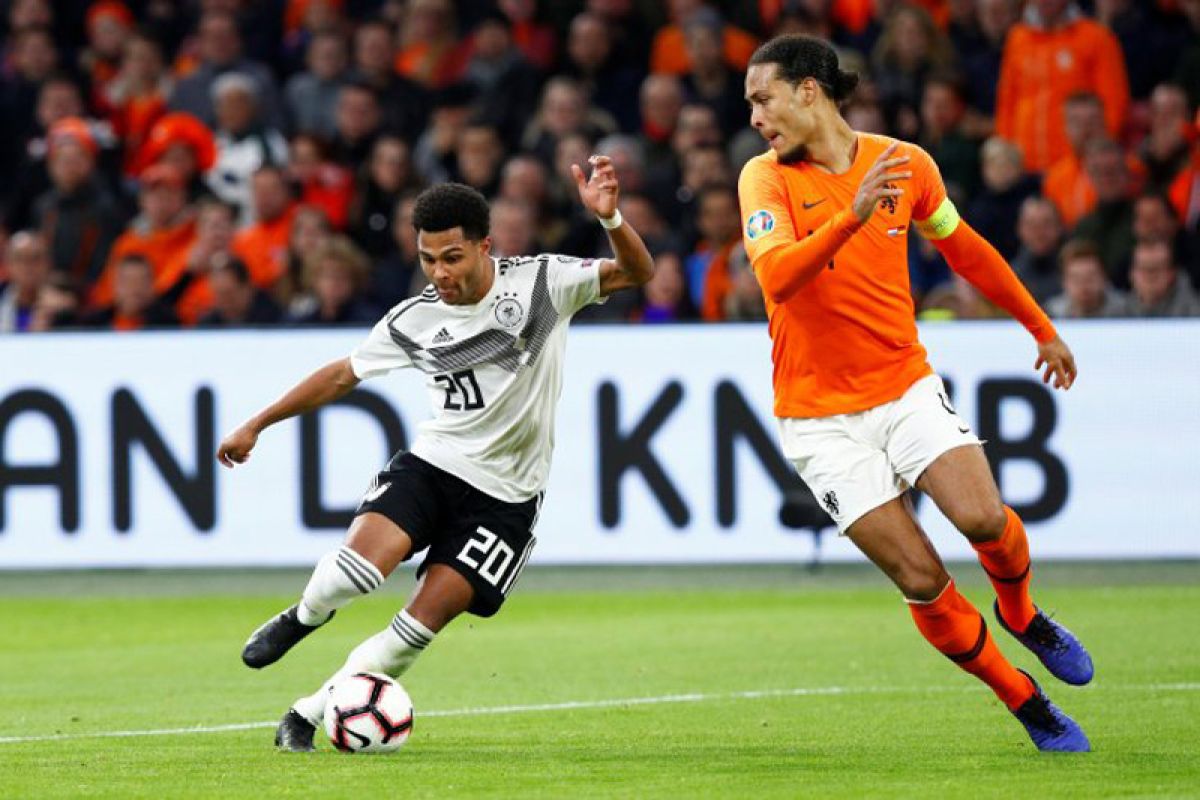 Di Kualifikasi Piala  Eropa 2020 Belanda dicukur 2-3Jerman