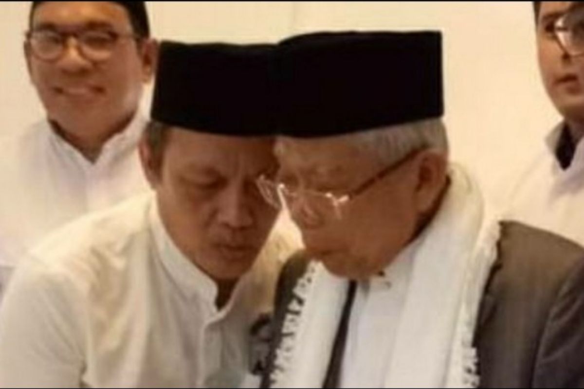 Kiai Ma'ruf tampil di Pilpres untuk hindari perpecahan