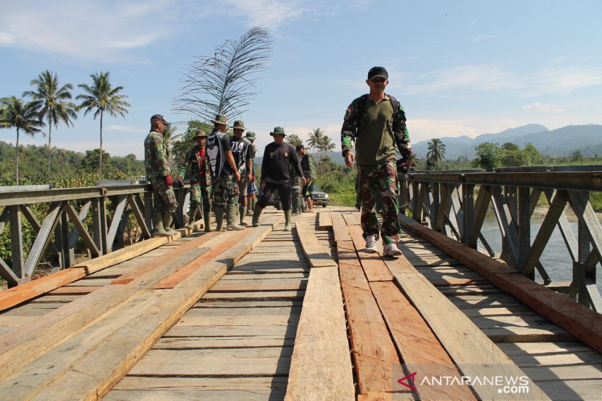 Pekerjaan TMMD di Sigi hampir rampung