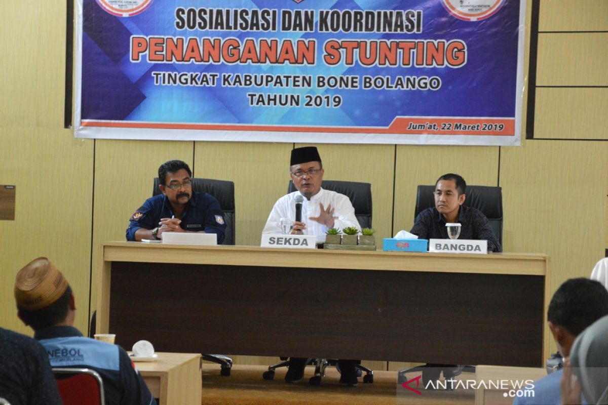 Bone Bolango Sosialisasikan Penanganan Stunting