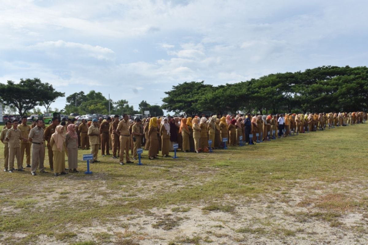 Pemkab Sinjai apel gabungan persiapan hadapi Pemilu 2019