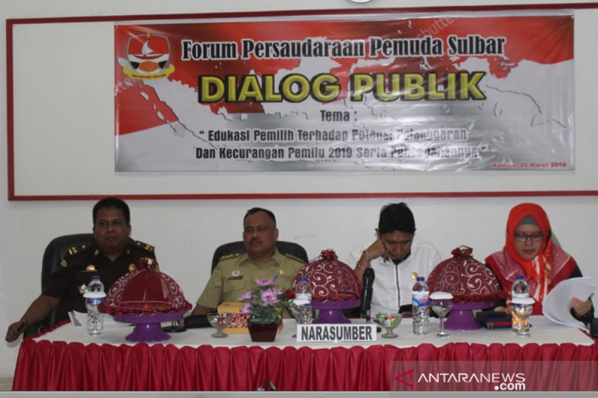 FPPS Sulbar gelar diskusi pencegahan pelanggaran pemilu