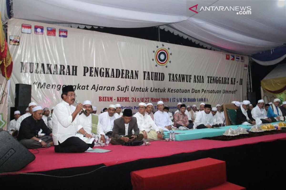 Gubernur hadiri Muzakarah Pengkaderan Tauhid Tasawuf Asia Tenggara