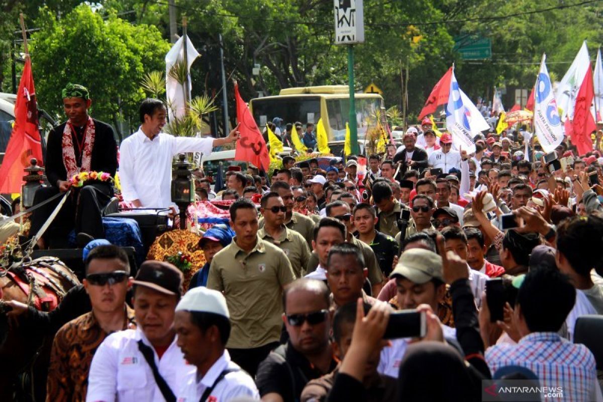 Pasangan capres-cawapres miliki strategi jalani kampanye akbar perdana