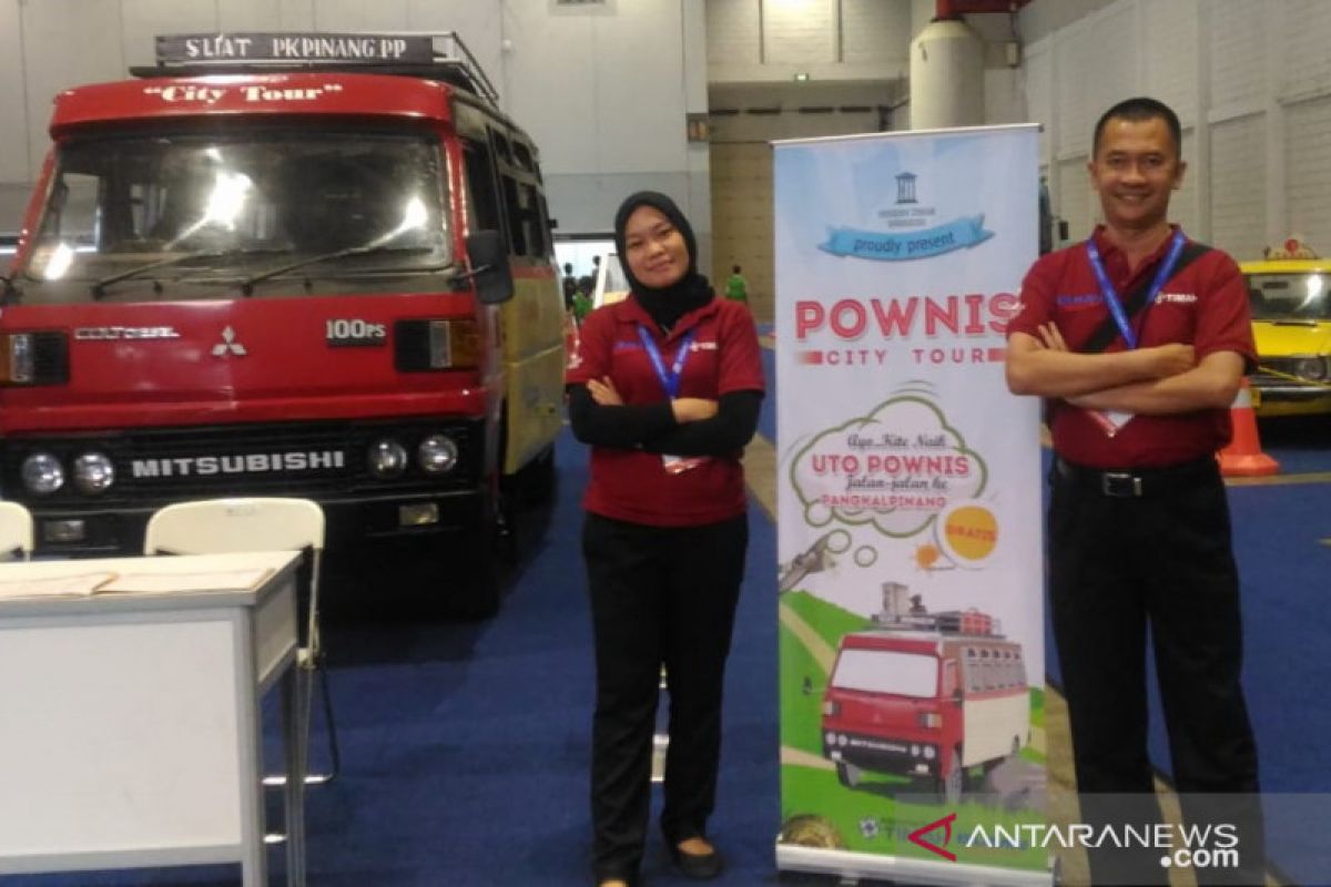 Bus kayu Pownis di Museum Timah Indonesia raih penghargaan