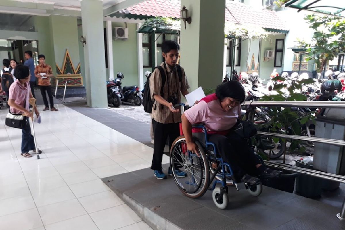 Sejumlah fasilitas disabilitas dinilai masih sulit diakses