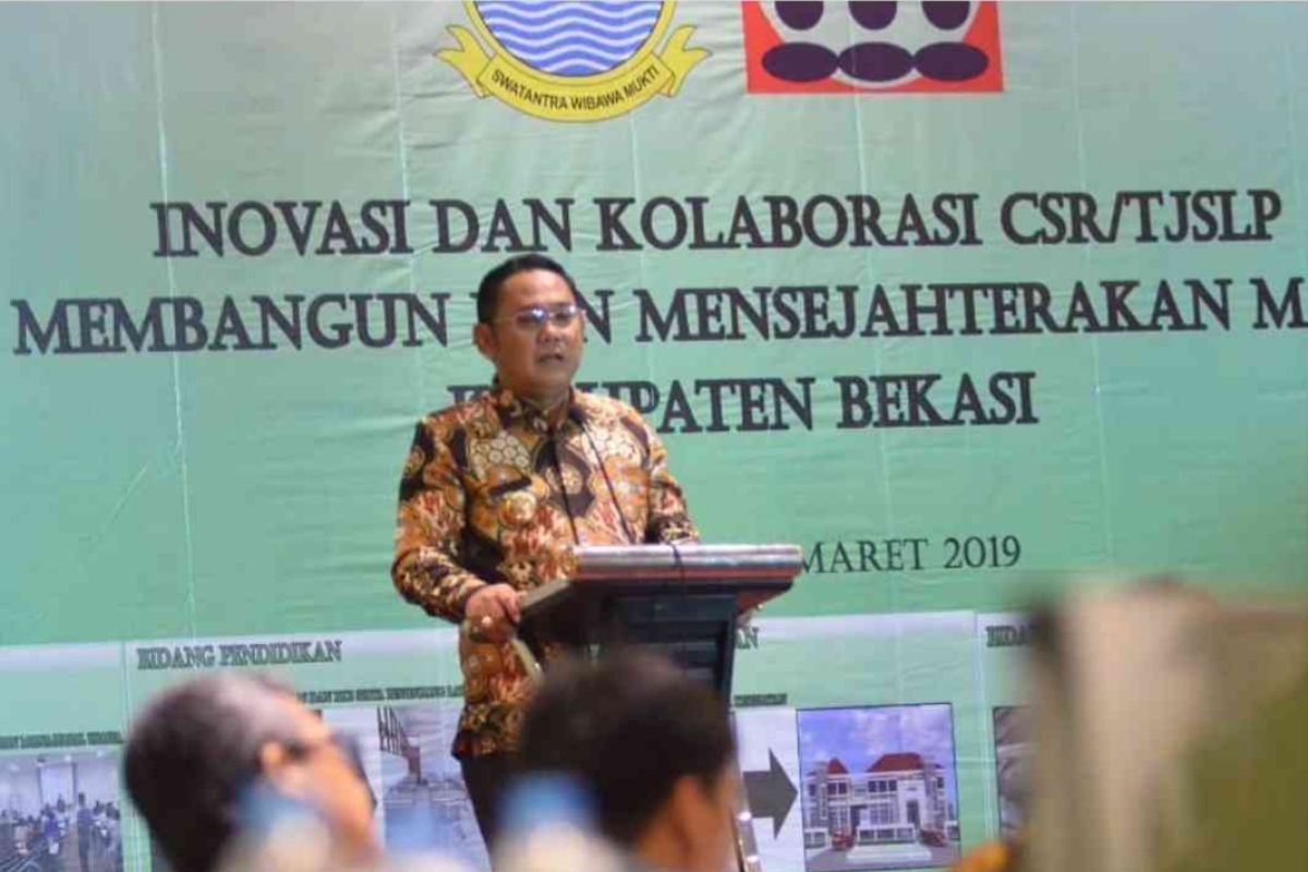 Pemkab Bekasi ajak perusahaan salurkan CSR untuk bedah kampung