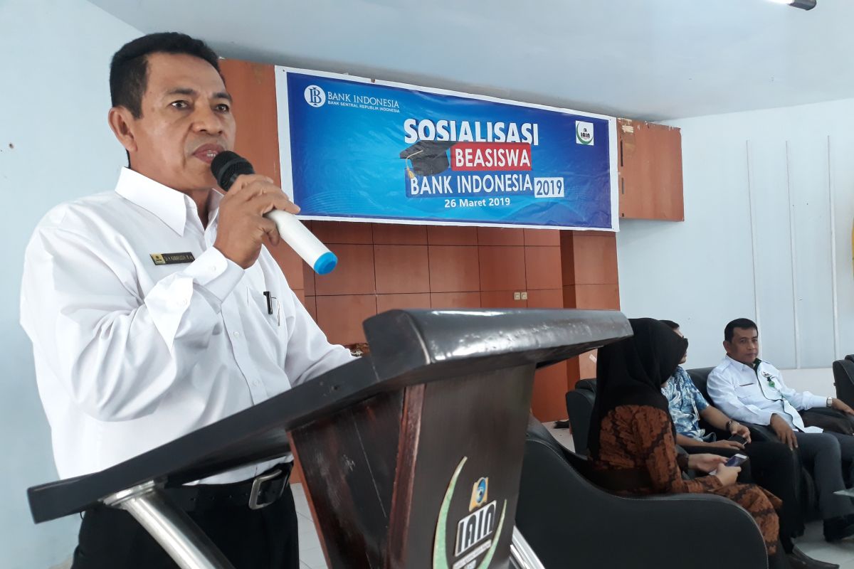 BI beri beasiswa bagi mahasiswa IAIN Palu pascatsunami