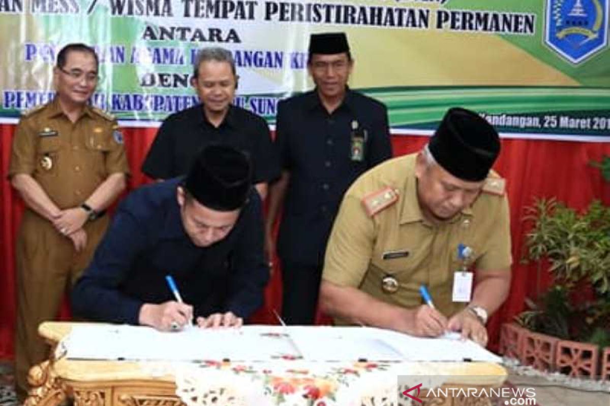 Wisma Pengadilan Agama Negeri Kandangan dihibahkan ke Pemkab HSS