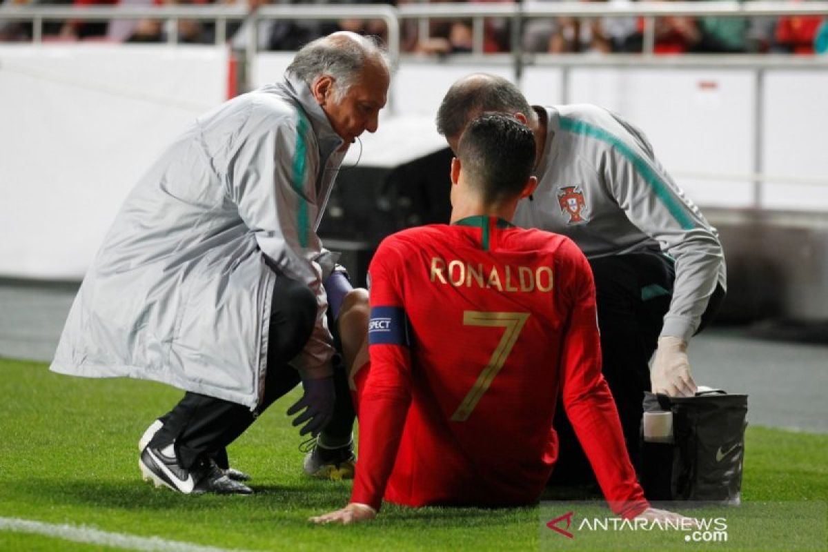 Karena Cedera, Ronaldo Harus Menepi