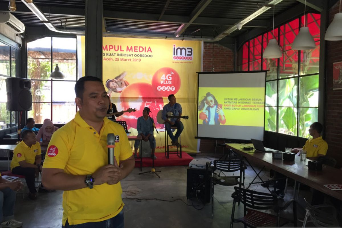 Indosat Hadirkan Jaringan 4G Plus di Aceh