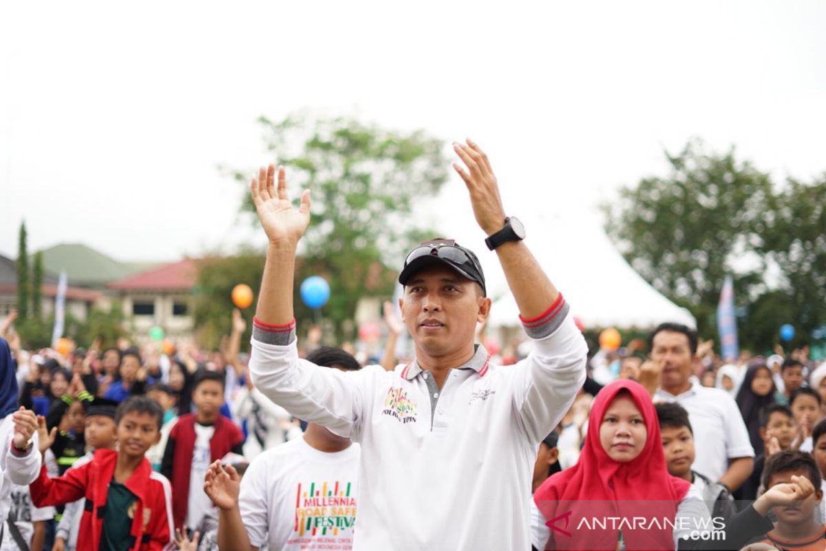 Kapolres berharap semangat tertib berlalu lintas terus melekat