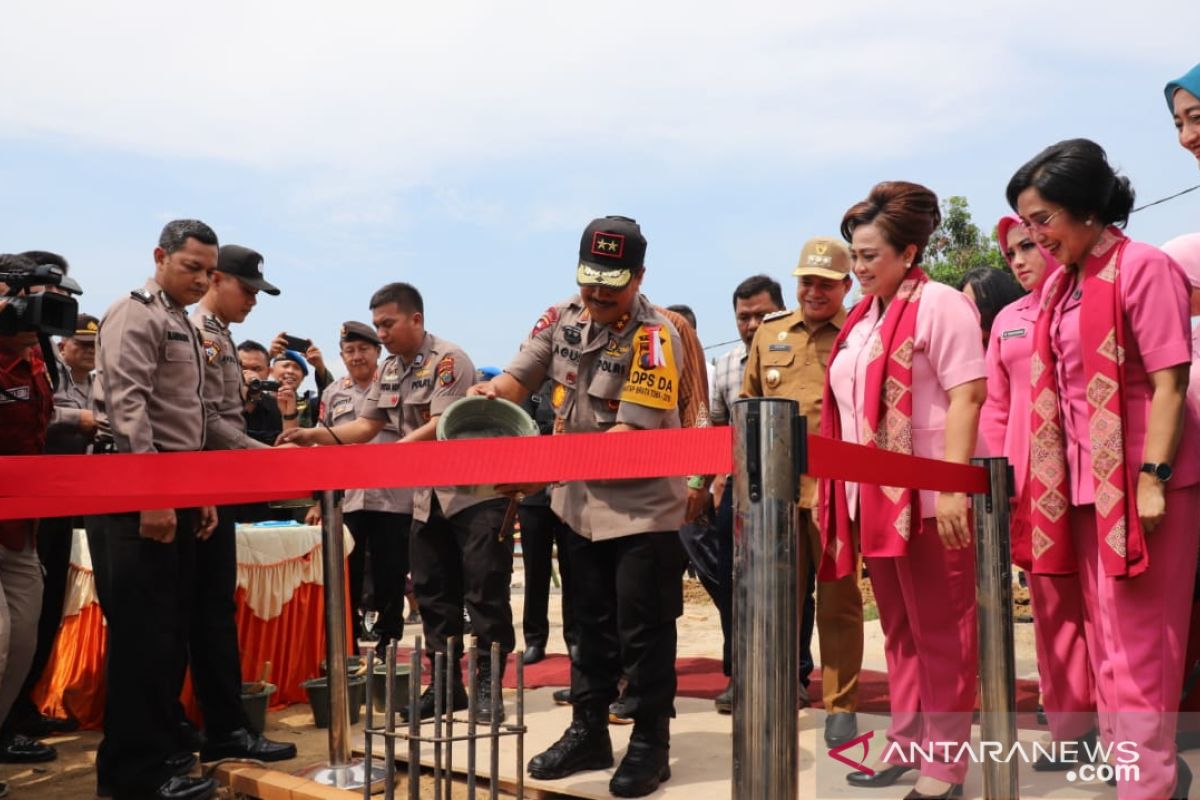 Kapolda Sumut resmikan pembangunan Polres Batubara