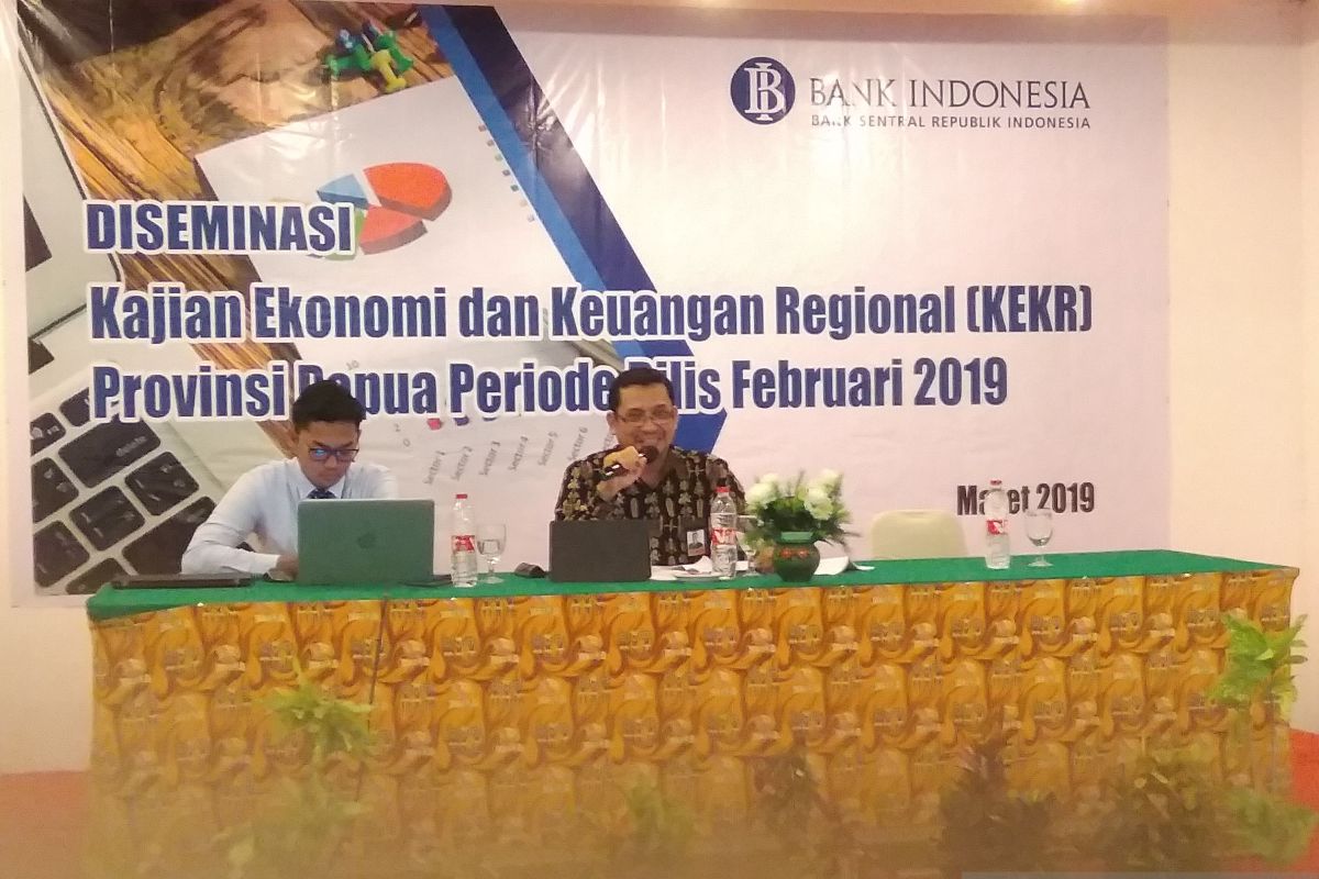 BI: Pertumbuhan ekonomi Papua alami kontraksi