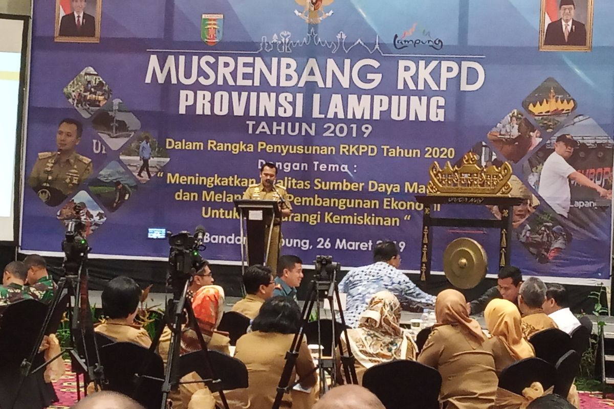 Gubernur Lampung Buka Musrenbang Provinsi Lampung