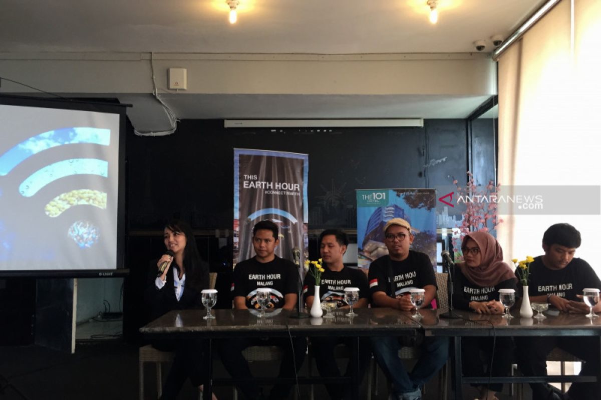 Pelaku usaha perhotelan Kota Malang dukung gerakan Earth Hour 2019