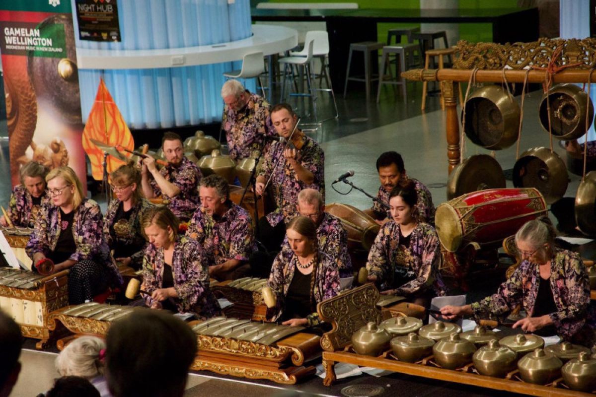 Penonton penuhi konser gamelan di Selandia Baru