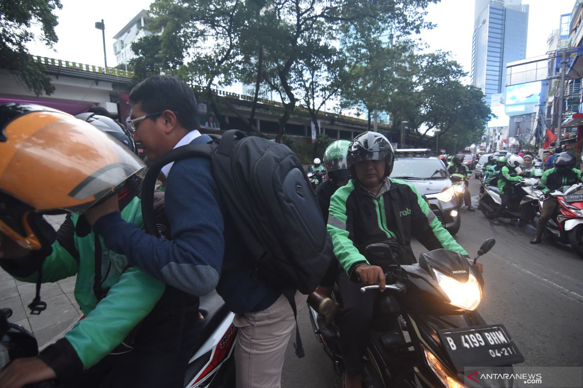 Penumpang Gojek akan diberikan asuransi kecelakaan