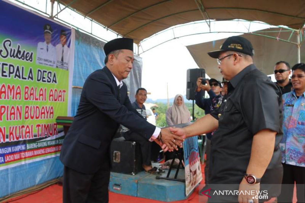 Pj Kades Tepian Budaya Dikukuhkan,Bupati Minta Budaya Leluhur Dijaga