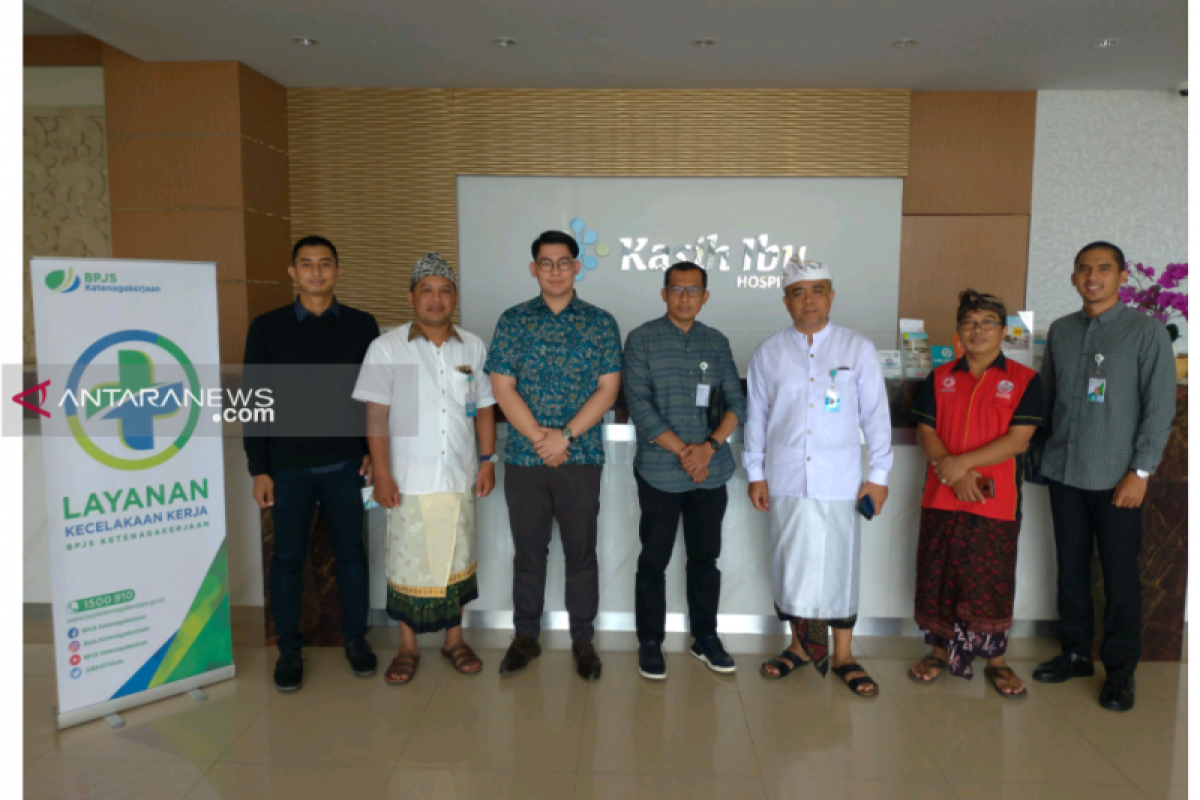 BPJS Ketenagakerjaan tanggung biaya rumah sakit pekerja Gianyar yang kecelakaan