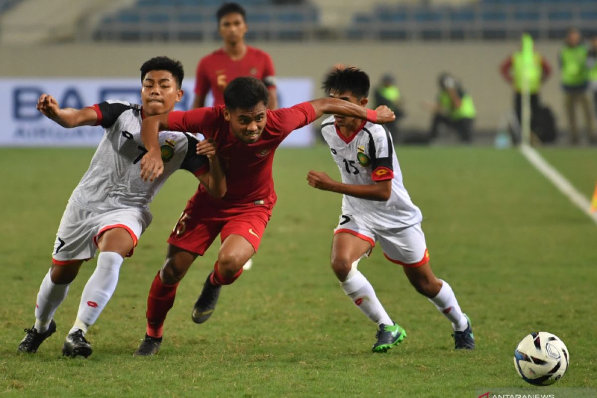 Gol Dimas Drajad-Rafi bawa Indonesia taklukkan Brunei Darussalam 2-1