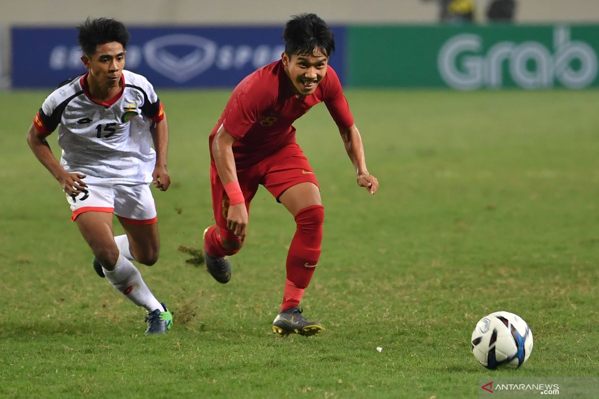 Timnas Indonesia ditaklukkan Thailand di Piala Merlion