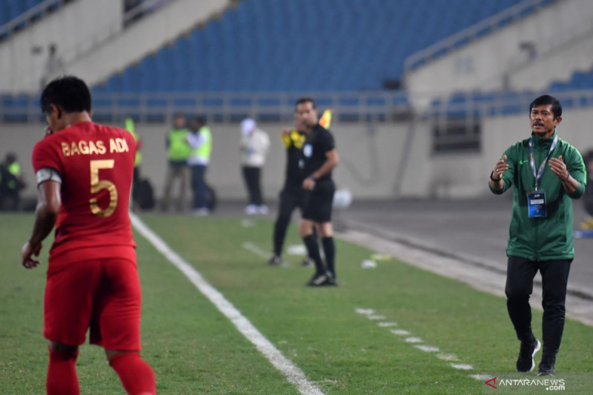 Indra: Timnas U-23 Indonesia bermain tidak sabar kontra Brunei