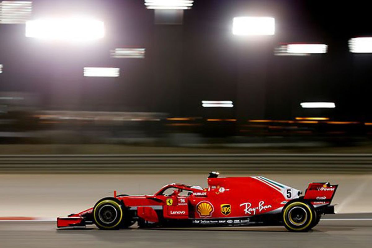 Ferrari dominasi sesi latihan FP1-FP2 GP Bahrain