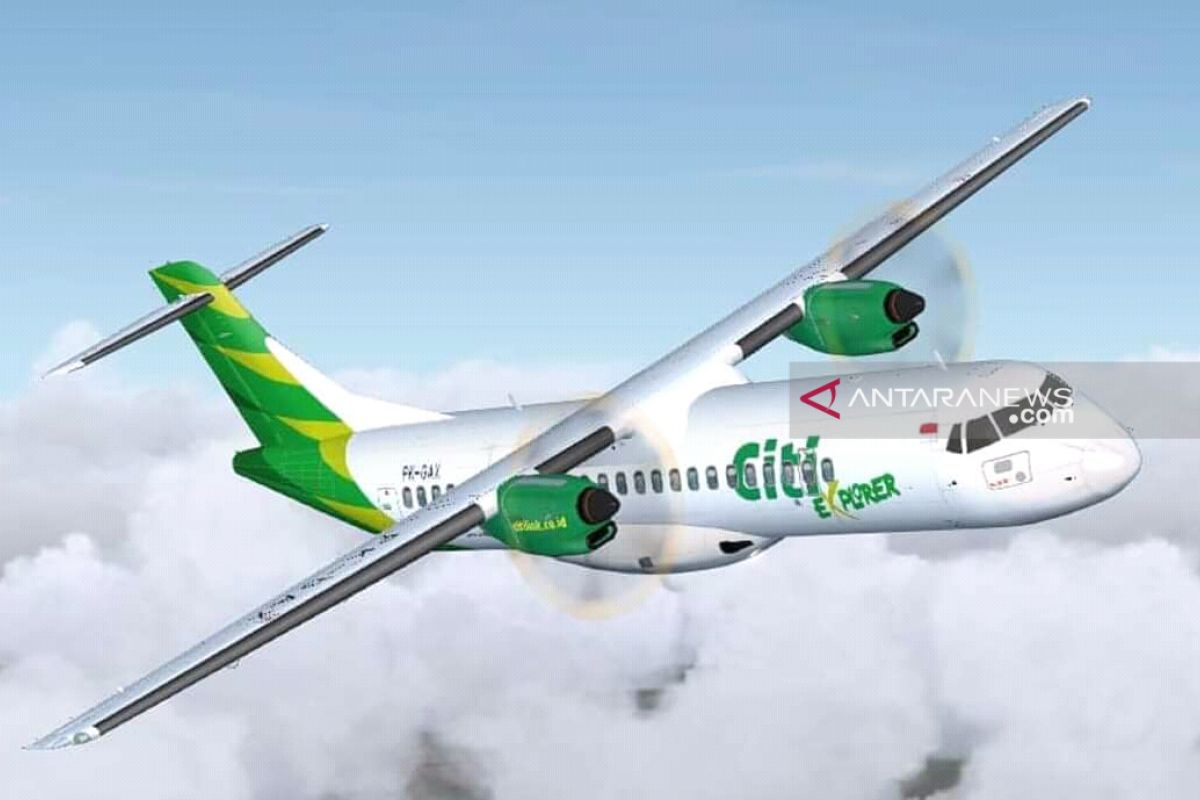 Pesawat Citilink beroperasi di Muna Barat