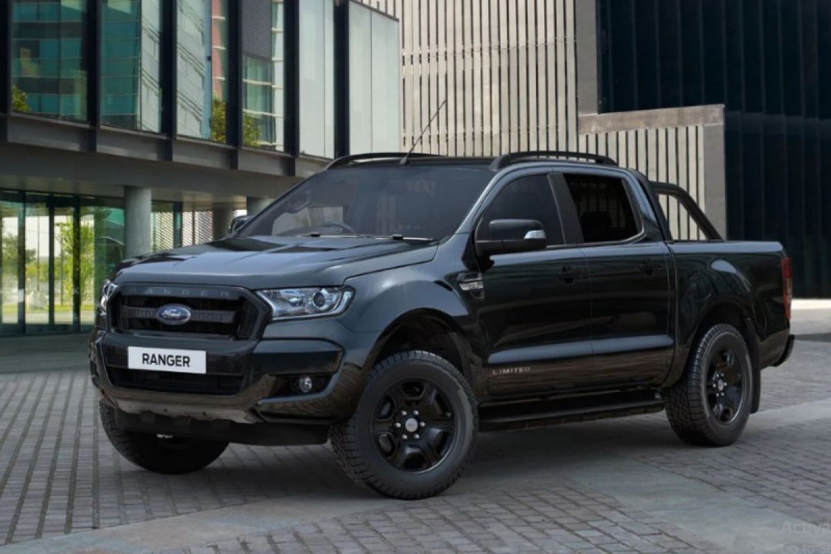 Paket aksesoris serba hitam dari Ford untuk Ranger model 2019
