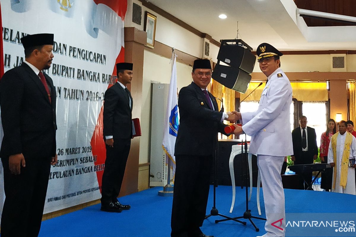 Gubernur Babel lantik Bupati Bangka Barat