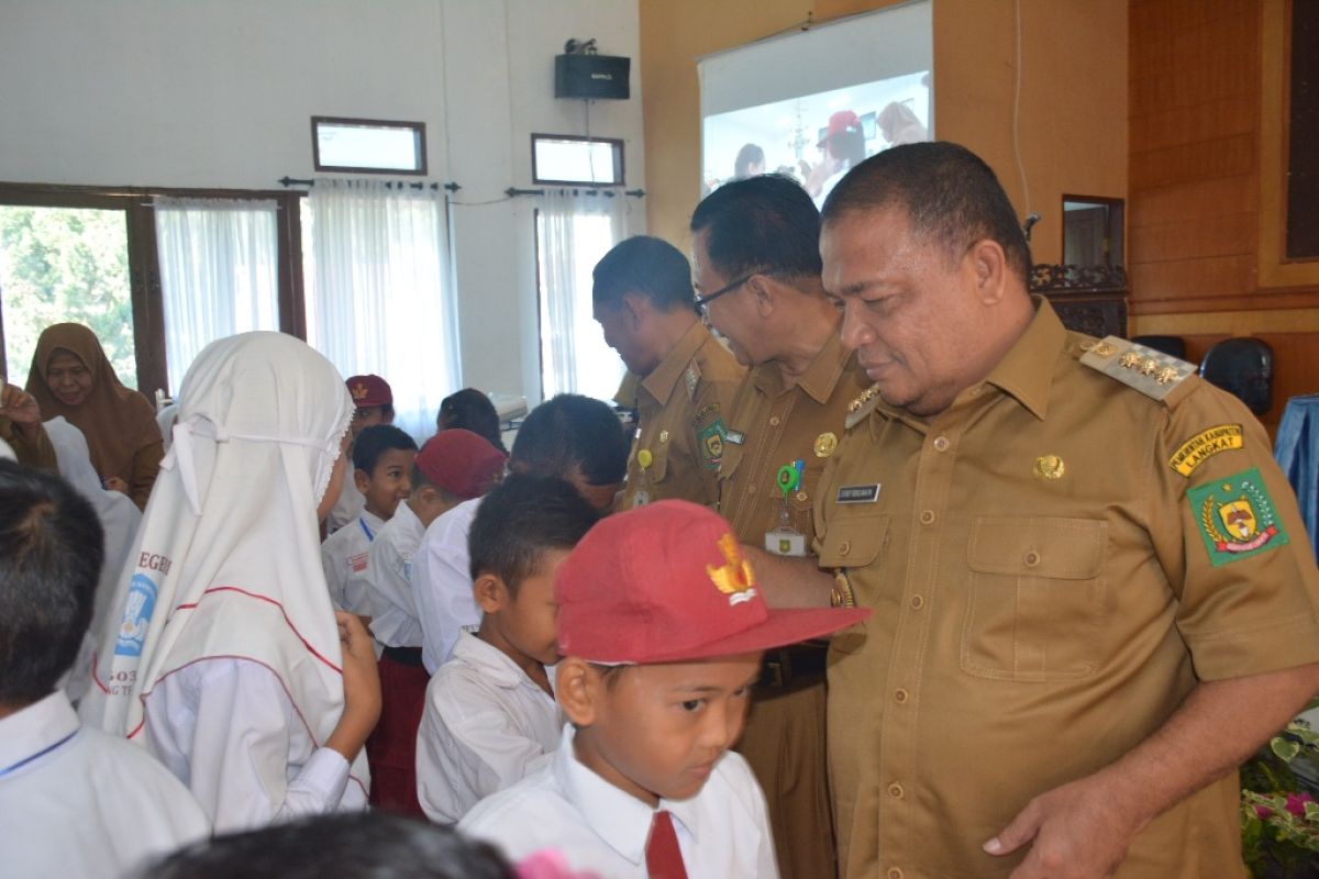 Pemkab Langkat galakkan budaya membaca di kalangan pelajar