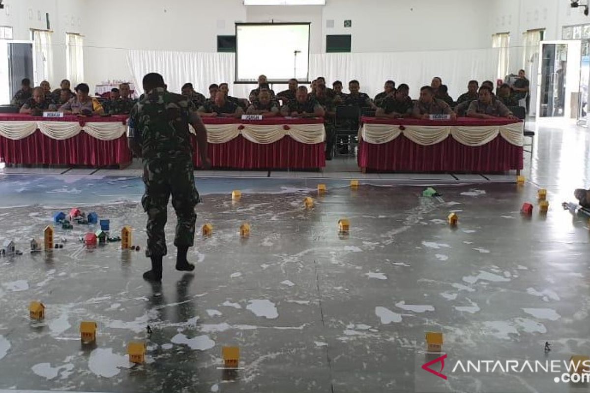 Korem latih prajurit bantu kepolisian amankan pemilu