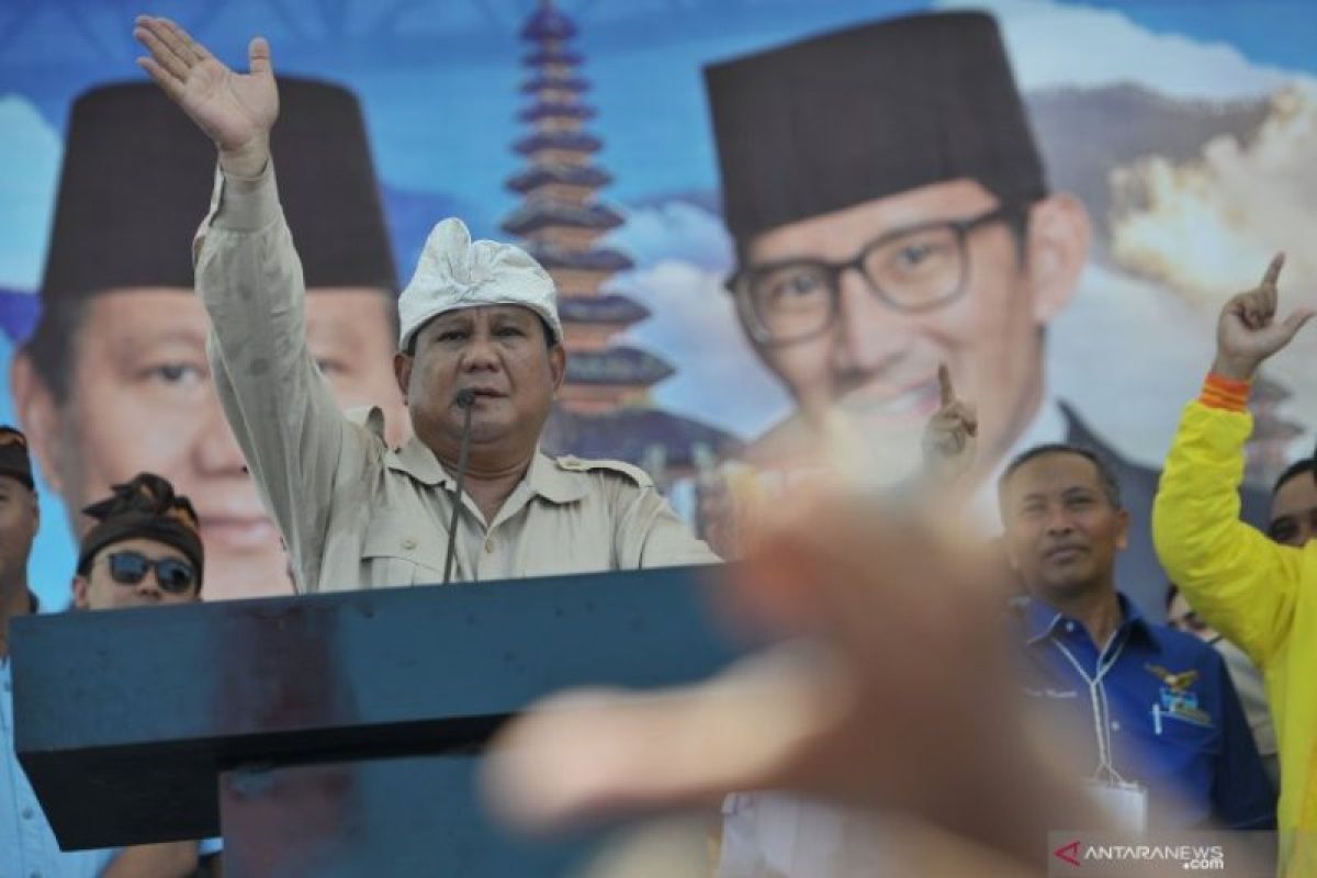 Prabowo Subianto: Rakyat sudah muak dengan prilaku korupsi