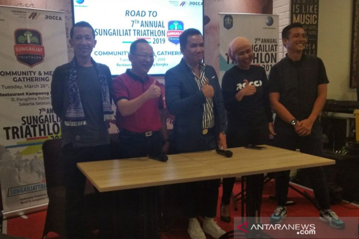 Sungailiat Triathlon targetkan 600 peserta