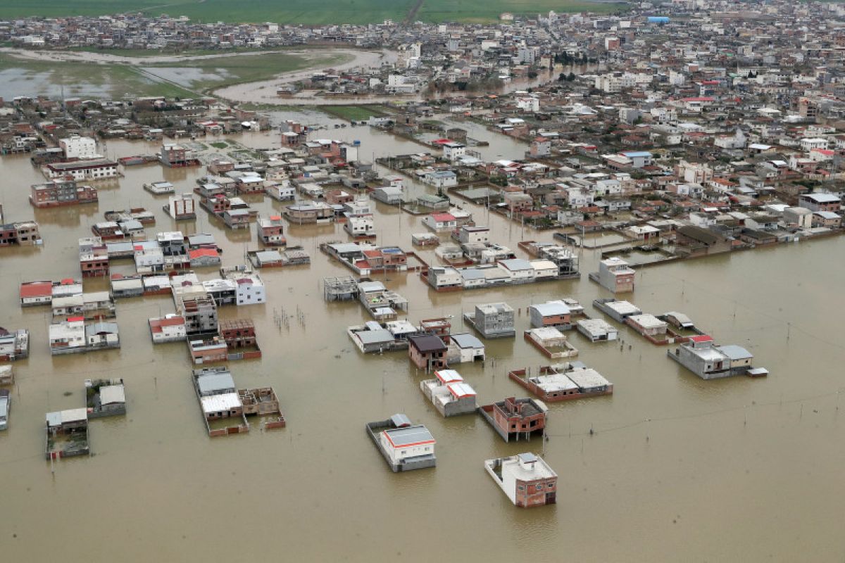 AL Iran tingkatkan pertolongan di Golestan, yang dilanda banjir